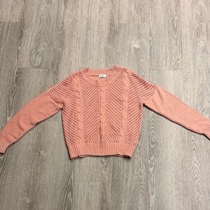 Lush Women's Coral Knit Sweater